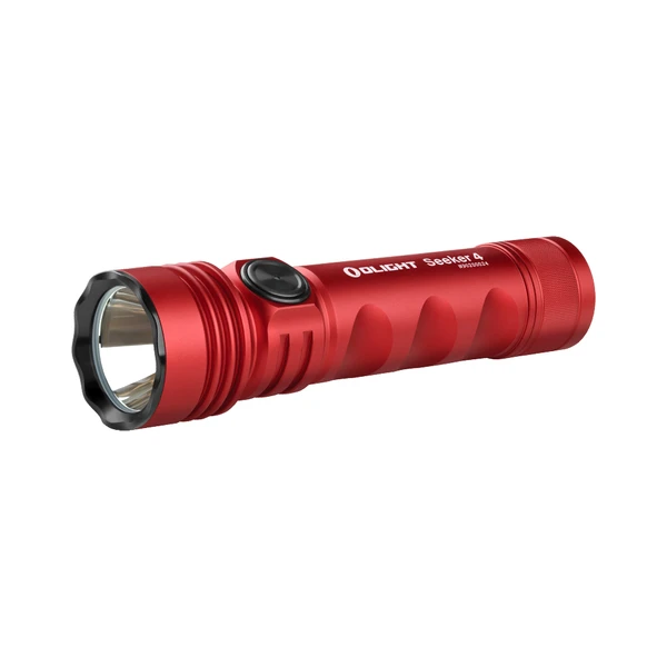 front view of Seeker 4 in red