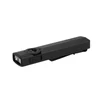 Olight Black ArkPro Flat EDC Flashlight Isometric View with Textured Grip and Pocket Clip for Everyday Carry