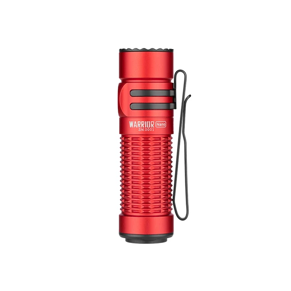 OLIGHT(オーライト) WARRIOR Nano レッド Olight Warrior Nano in Red - YouTube