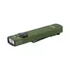 Olight Green Arkfeld Pro Side View with Flashlight and Laser for EDC and Everyday Use