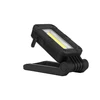 right side view of swivel-Magnetic Work light in black 