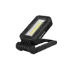 front view of swivel-Magnetic Work light in black 