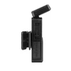 Black Olight Oclip 2 Ultra Side View showing USB Charging Port and Adjustable Magnetic Clip for EDC Use