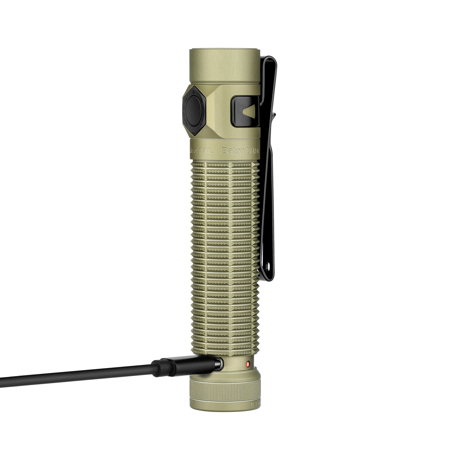 Baton 4 Pro Ultra EDC Flashlight 1800LM Dual Switch USB C Recharge