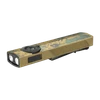 Olight Antique Bronze Splash ArkPro Flat EDC Flashlight with Dual Beams and Laser Selector for Everyday Carry