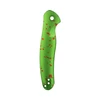 Front view of Drever Zombie Green Handle