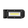 top view of swivel-Magnetic Work light in black 
