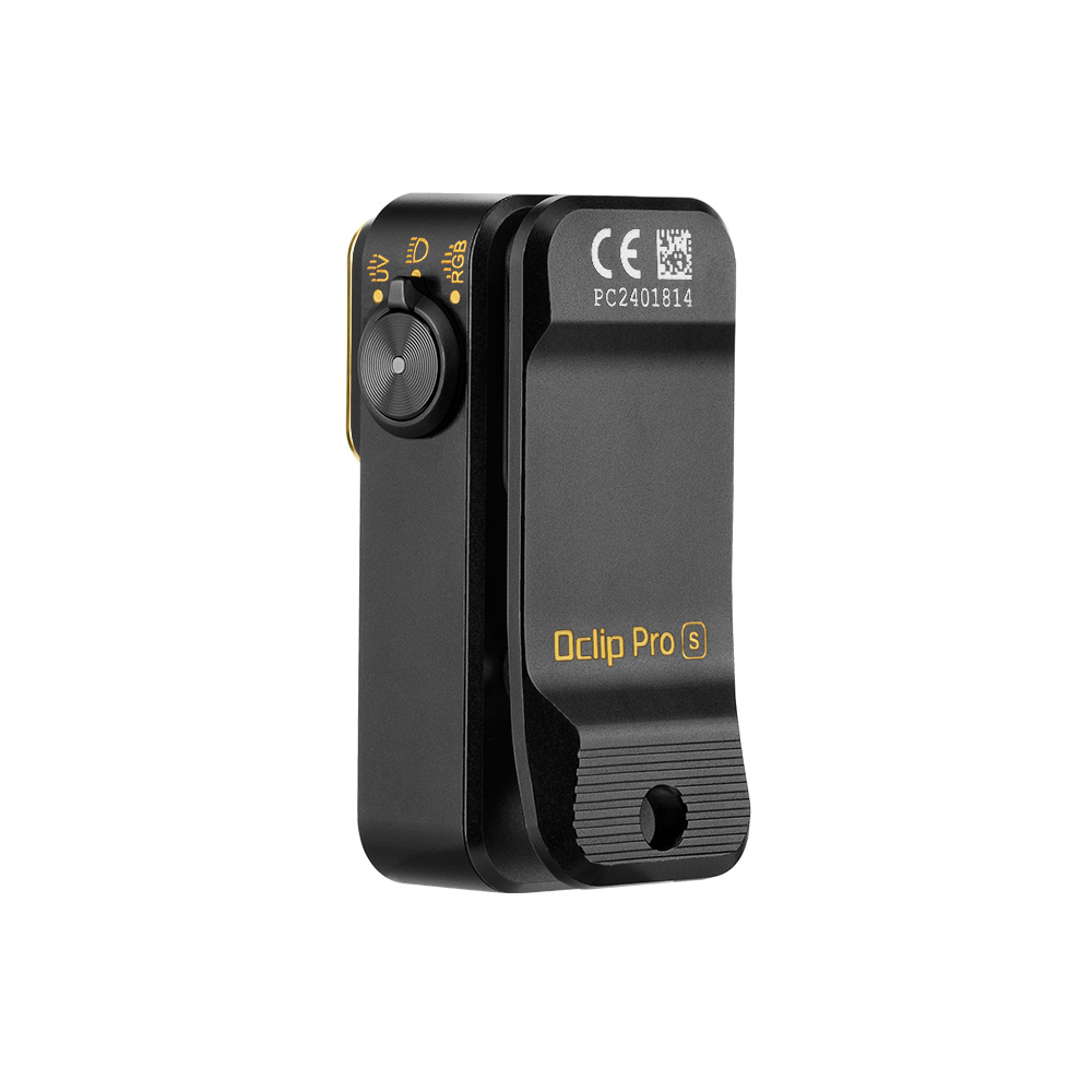 Oclip Pro S EDC Clip Light 5-in-1 LED Torch with UV RGB Mode