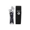 NexTool W40 multi tool with adjustable wrench and black carrying pouch on a white background