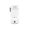 Olight White Oclip Pro Front View with CE Mark for Everyday Carry and Attachment