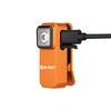 Front view of Oclip in orange