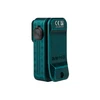 Olight Teal Blue Oclip Pro Clip Light Side View with Switch and Dual-Light Modes for EDC Outdoor Use