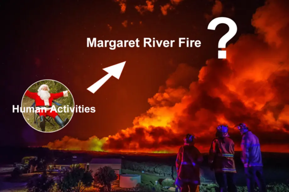 Was Margaret River Fire Caused By Human Activities