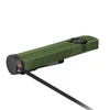 Olight ArkPro Ultra Green Rechargeable LED Flashlight Side View with Laser for Everyday Carry