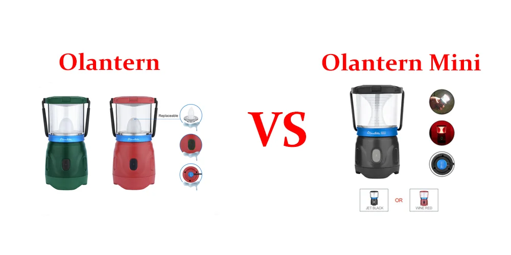 Olantern VS Olantern Mini: Which One is a Better Compact Outdoor Light?