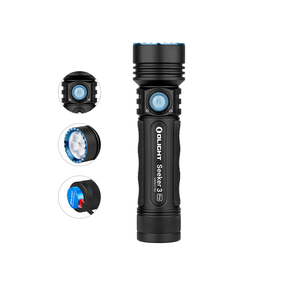 Left side view of Seeker 3 Pro in black
