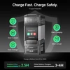 Ostation 2 Pro fast battery charger with 5-layer protection against overheat, over-current, over-voltage, over-charging, short circuit