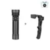 Black Olight Seeker 4 Pro Flashlight and Oclip Pro Pocket Axe Tool Set for Outdoor EDC and Emergency Use