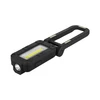 opening view of swivel-Magnetic Work light in black 