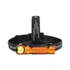 Olight Orange Perun 3 Headlamp and Handheld Flashlight with Adjustable Strap for Outdoor Adventures