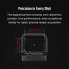 Olight Black Osight SE Red Dot Sight Front View featuring 21x14mm Distortion Free Aspherical Lens for Precise Target Acquisition