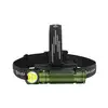 Olight Green Perun 3 Headlamp with Triple LED for Hands-Free Illumination and Versatile Use