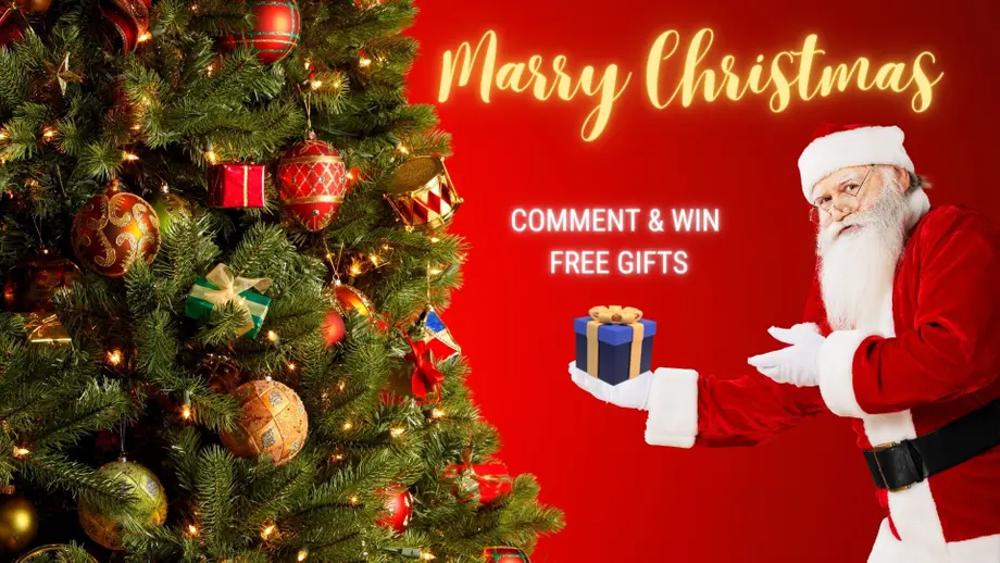 Christmas Sale Is On Now! Hooray! Let's Start With Giveaways! Enter To Win.