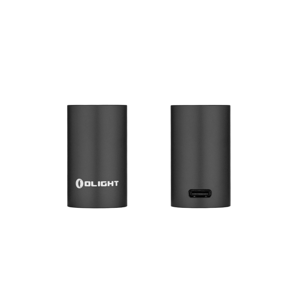 Front view of Open Glow Charging Dock in black