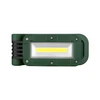 top view of swivel-Magnetic Work light in green