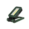 front view of swivel-Magnetic Work light in green
