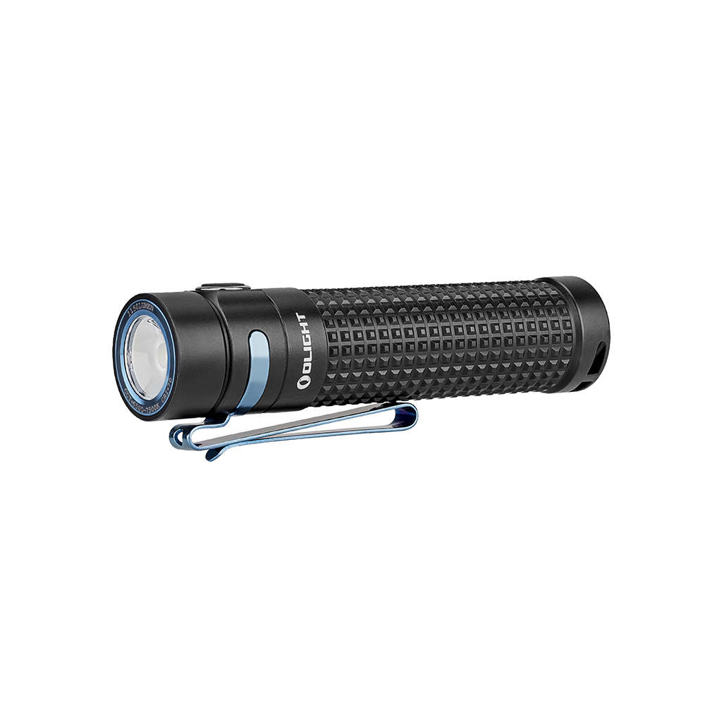 Left side view of S2R Baton II in black