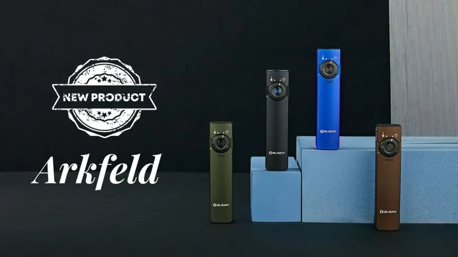[New Release] The Most Stylish Flat Flashlight - Arkfeld 