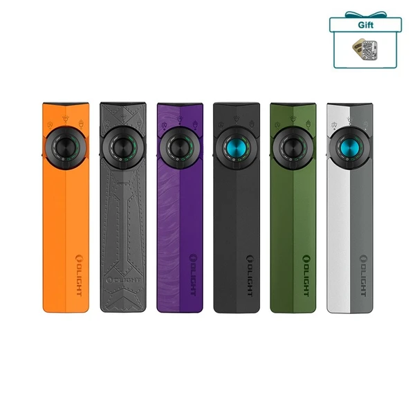 Olight ArkPro Multicolor EDC Flashlight Lineup with Laser and UV Light for Everyday Carry and Outdoor Use
