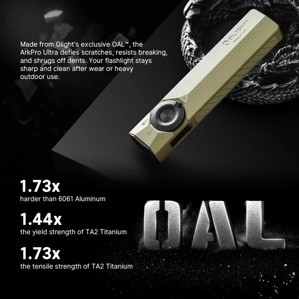 Olight ArkPro Ultra EDC Flashlight 4 in 1 Flat Pocket Torch 7
