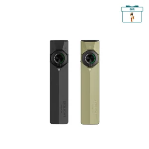 Olight Black Arkfeld EDC Flashlight Front View with Rotating Switch for Everyday Carry