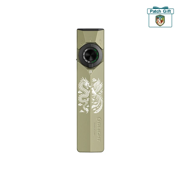 Olight ArkPro Ultra Dragon Phoenix Limited Edition Front View for Everyday Carry and Illumination