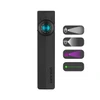 Olight ArkPro Ultra black side view with control dial, featuring floodlight, spotlight, UV light, and green laser for versatile use.