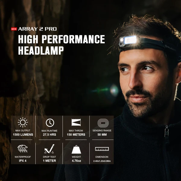 オーライト ヘッドライト Array 2 Pro ledライト1500ルーメン