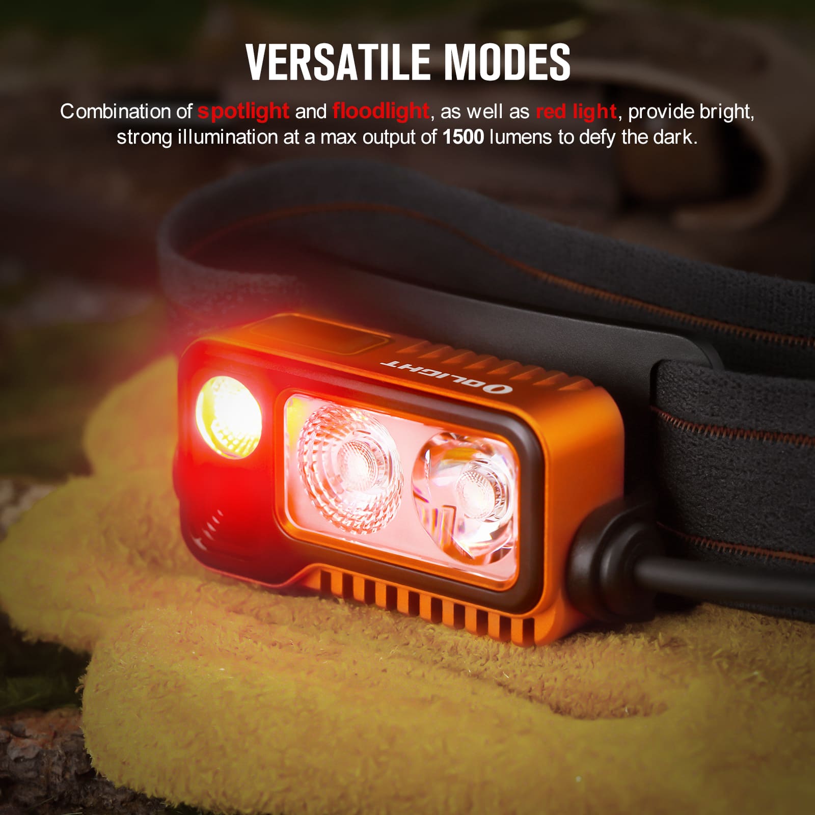 Olight Array 2 Pro Headlamp | Rechargeable Head lamp - Olight