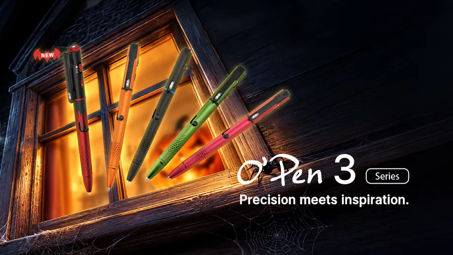 Meet the Olight Open 3 Midnight Red: Where Bold Aesthetics Meet Everyday Utility