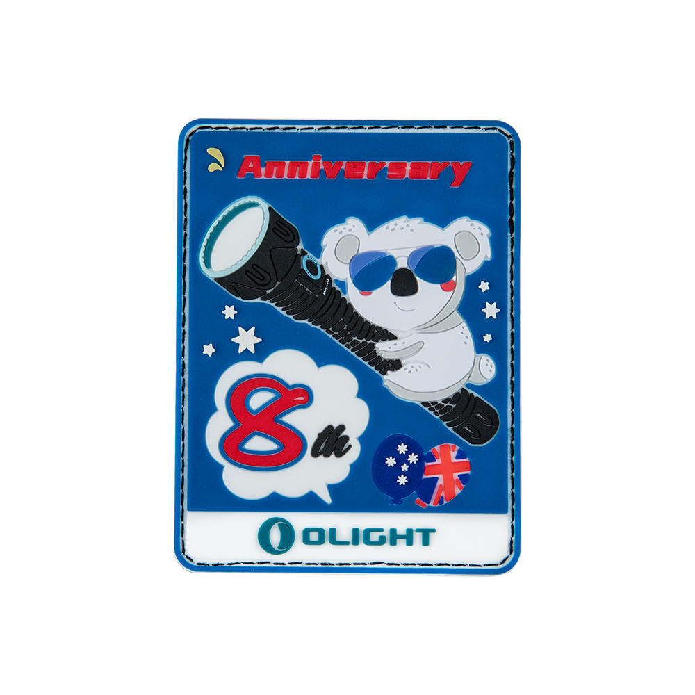 Olight Elite 2021 Patch - Spilla Morbida In Gomma Con Velcro Per Giacca O Zaino