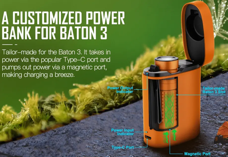 Olight Colour Series— Orange LED Flashlight For You