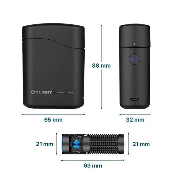 Olight Baton 4 Premium Edition - Rechargeable EDC Torch With