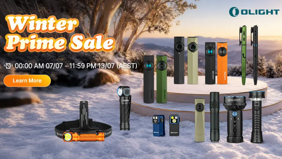 Olight Australia Winter Prime Sale 2026 Offers the Best Flashlight Deals and Exclusive Winter Discounts
