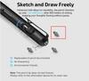 Three durable, replaceable 5.1mm tips for a digital pencil, offering no sharpening and environmental-friendly drawing.