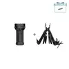 Olight Black Marauder 3 Flashlight and Multi-Tool Bundle with Free Gift for Outdoor Survival and EDC Emergency Gear