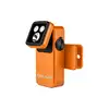 Olight Orange Oclip 2 Pro Clip-on Light Side View with Adjustable Head and Durable Pocket Clip for Hands-Free EDC Use