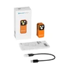 Olight Orange Oclip Pro Packaging and Device with User Manual and Charging Cable for Everyday Carry