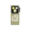 Olight OD Green Oclip Ultra Clip-On Light Front View with Koala Engraving for Every Day Carry and Outdoor Use