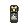 Olight Black Oclip Pro with Gold Bezel and Sydney Opera House Engraving for Everyday Carry and Illumination